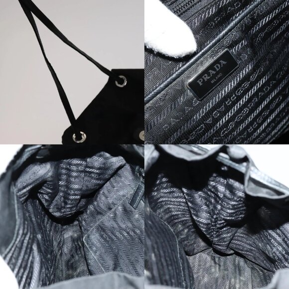 PRADA Backpack Nylon Black Auth 112941V - Picture 13 of 15